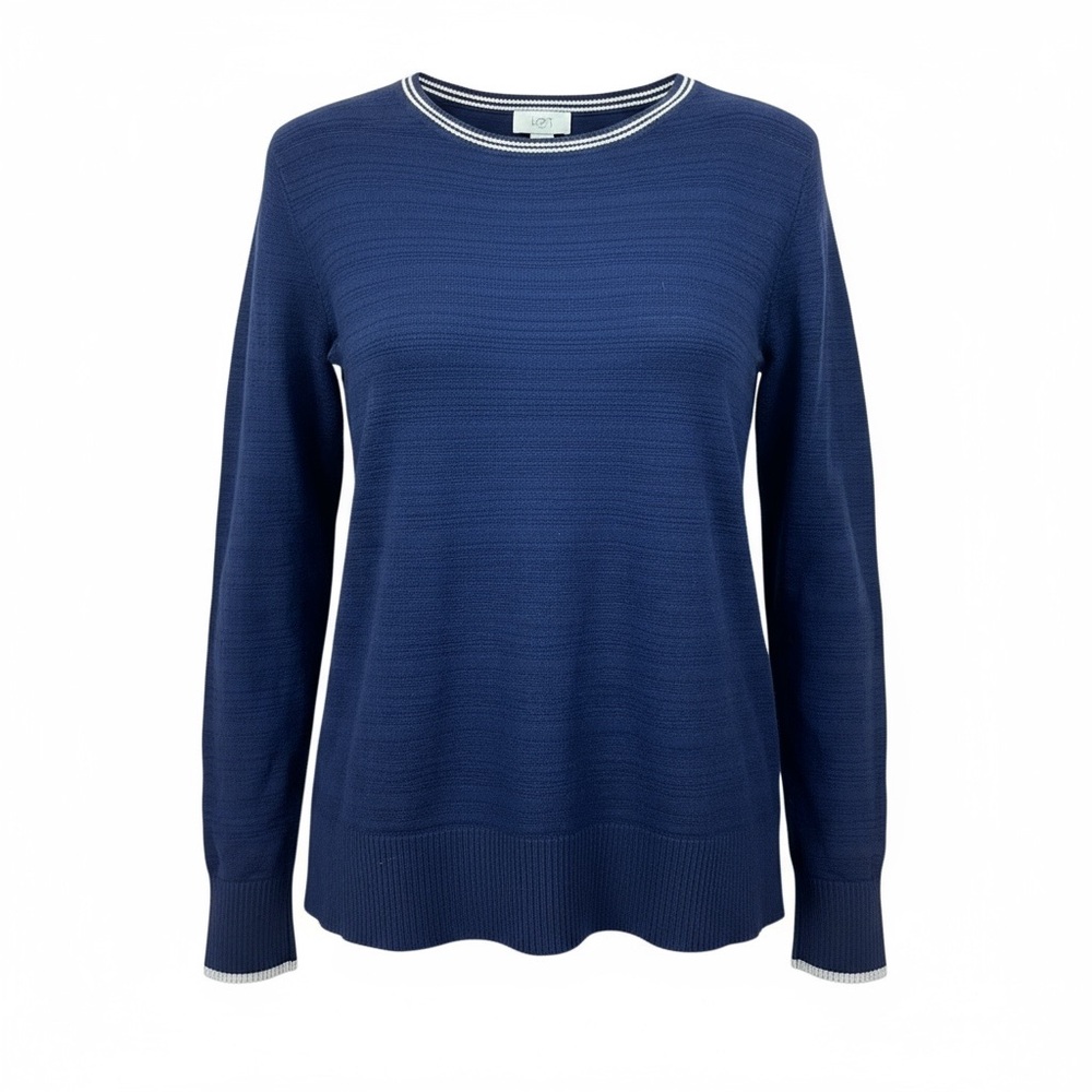 LOFT Navy Sweater Size XS
